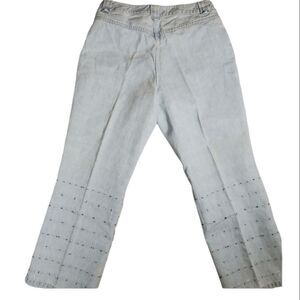 I.e. relaxed petite embroidered jeans 8p
